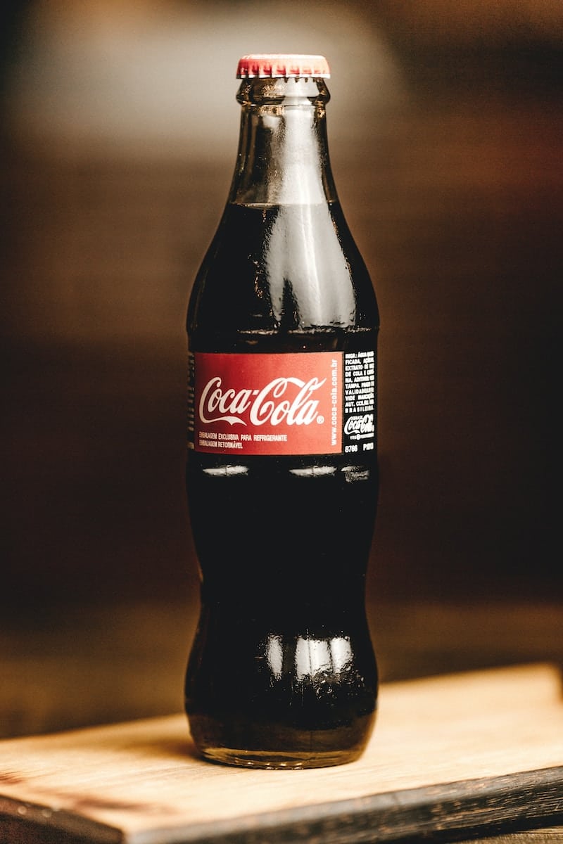 Coca-Cola glass bottles